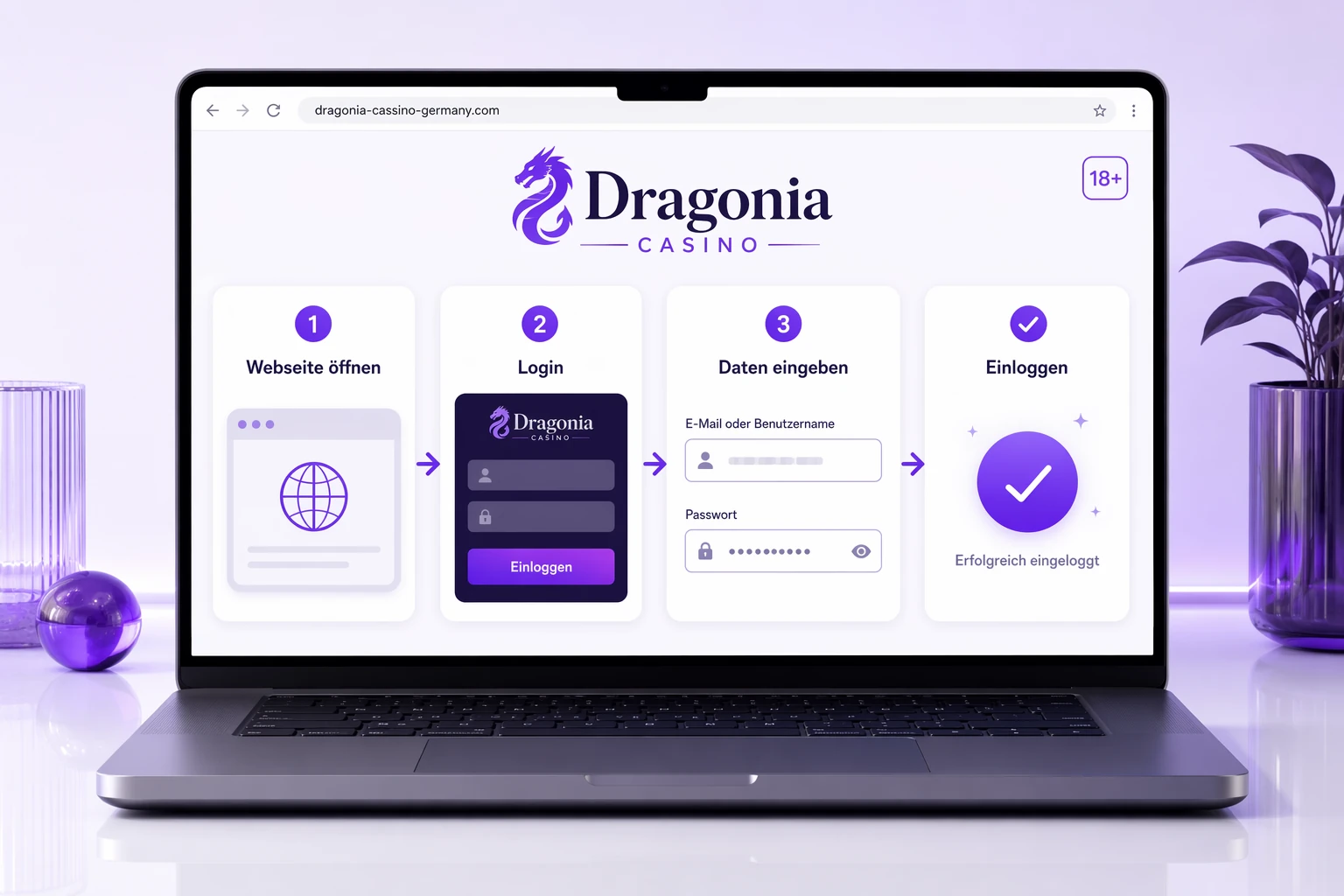 Der Dragonia Casino Login Schritt für Schritt