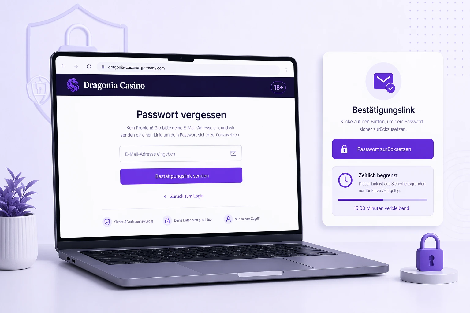 Passwort vergessen: den Zugang sicher wiederherstellen